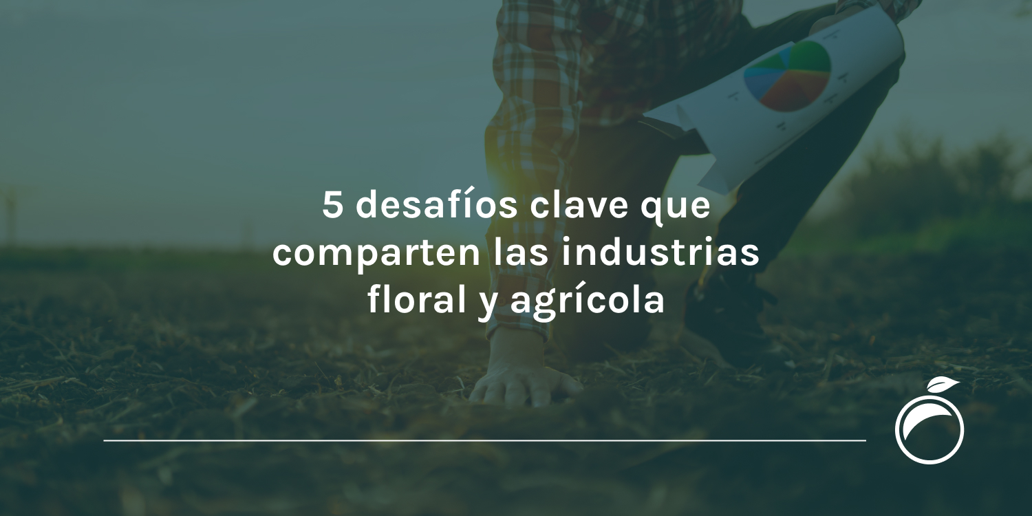 5 desafíos clave que comparten las industrias floral y agrícola